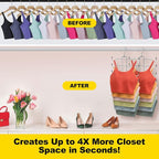1 Pack Tank Top Hanger Space Saving, Closet-Organizer-and-Storage - Image 2