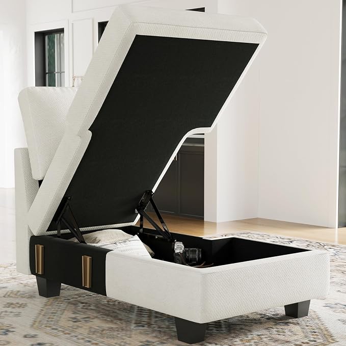 Belffin Sectional Storage Chaise Module - Image 5