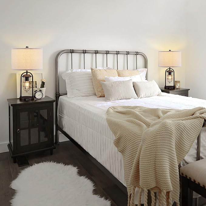 Set of 2 Farmhouse Table Lamps - Image 6