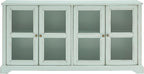 Crosley Furniture Holbrook Traditional Glass Door Sideboard Buffet Cabinet - Image 4