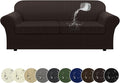 100% WaterproofCouch Cover 3-Piece Set Striped Sofa Slipcovers by Pfrstuv