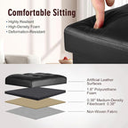Storage Ottoman Foot Rest Stool - Image 7