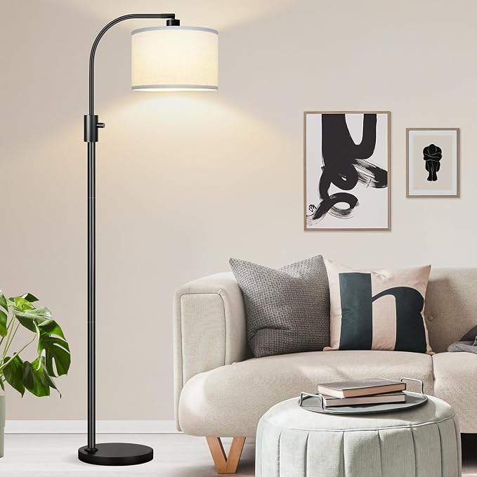 Nintiue Upgraded Modern Arc Dimmable Tall Standing Floor Lamp - Image 7