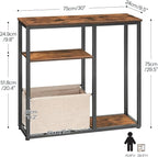HOOBRO Narrow Console Table - Image 3