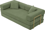 HANXIN 78 Inch Convertible Sleeper Sofa Bed, Folding Floor Mattress Couch - Image 6