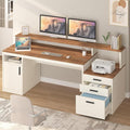 YOMILUVE 65 Inch Computer Desk by YomiluveDesign