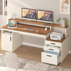 YOMILUVE 65 Inch Computer Desk by YomiluveDesign
