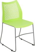 Flash Furniture HERCULES Series 661 lb. Capacity Green Stack Chair - Image 3