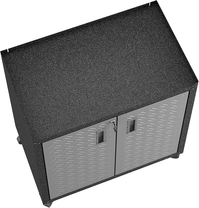 Manhattan Comfort Fortress Collection Modern Designed Mobile Storage Garage - Image 6