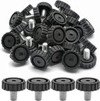 Zorfeter 30 Pcs Screw in Threaded Furniture Adjustable Levelers, M8 x 13mm - Image 7