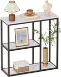 WOHOMO Console Table, 12 Inch Narrow Entryway Table by WOHOMO