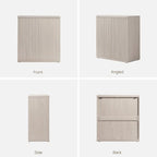 SICOTAS Buffet Cabinet with Storage Accent Sideboard Modern Credenza with Doors - Image 9