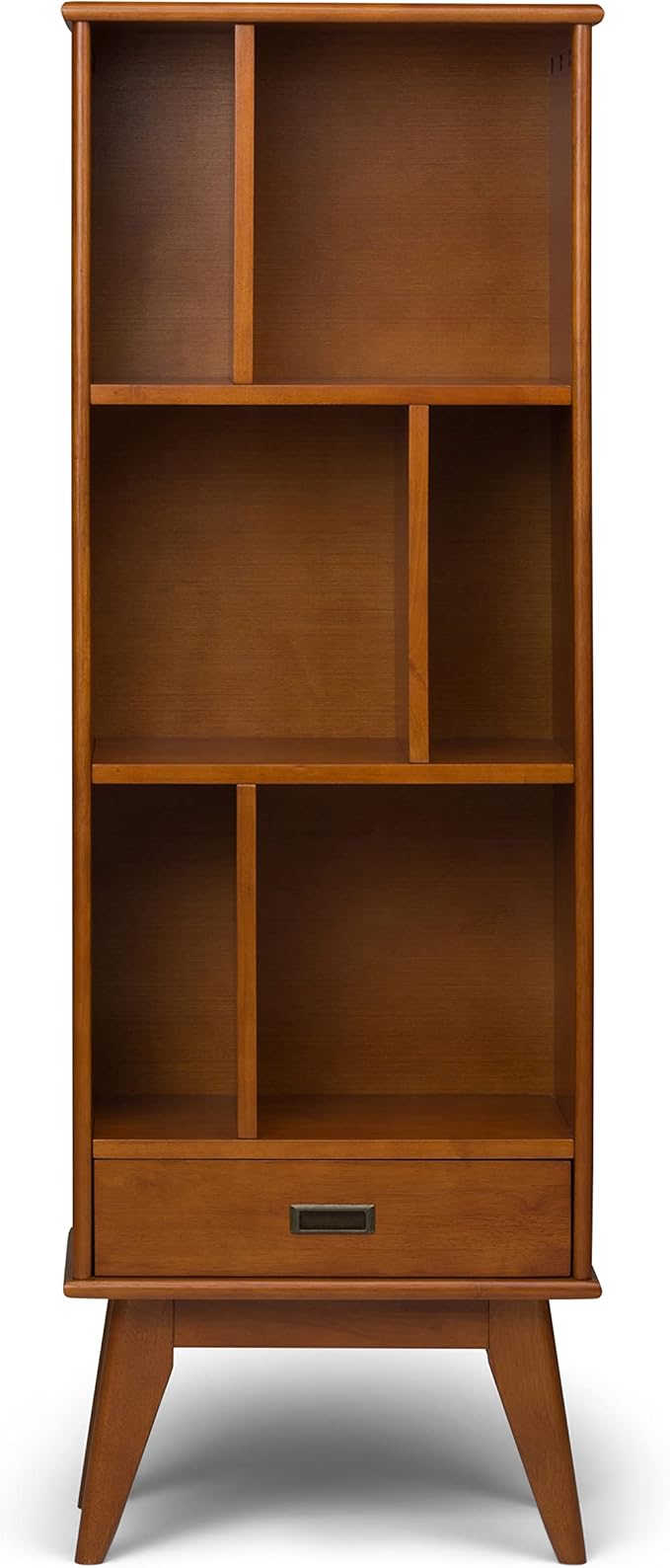 SIMPLIHOME Draper 22 inch Mid-Century Modern 6 Cubbie Bookcase - Image 5