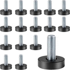 1/4" Thread Leveling Feet, Adjustable Furniture Feet Threaded Screw in by Celuisiva