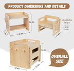 bpmfkid Montessori Weaning Table and Chair Set - Image 7