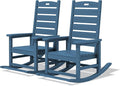 SERWALL Outdoor Rocking Chair Set of 2, Oversized Rocking Chair by SERWALL