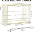 Clear Yellow Acrylic Figure Display Case - Image 6