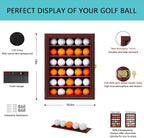 KCRasan 30 Golf Ball Display Case Lockable - Image 2