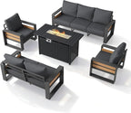 Aoxun Aluminum Patio Furniture Set - Image 5