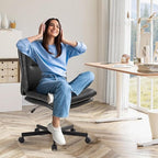 LUCKWIND Armless Office Desk Chair - Image 3
