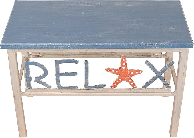 Furniture Barn USA Cottage, Wedgewood Blue, and Weathered Coral Starfish Relax by FurnitureBarnUSA