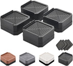 EclatBain Bed Risers Furniture Risers Heavy-Duty Rectangular Adjustable Block by Unknown