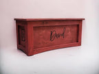 Personalized Engraved Wooden Toy Box - Image 3