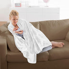 Utopia Bedding Ultra Soft Fleece Bed Blanket Throw Size White | Microfiber - Image 3
