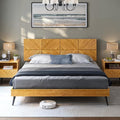 Bme Rhombus King Bed Frame – Solid Rubber Wood by Bme