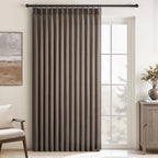 Topfinel 108 Inch Curtains 1 Panels Set, One Packs Pinch Pleat Back Tab by Topfinel