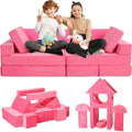 Contour Comfort Kids Couch 14 PC Modular Kids Play Couch Set – Convertible Sofa by Contour+Comfort