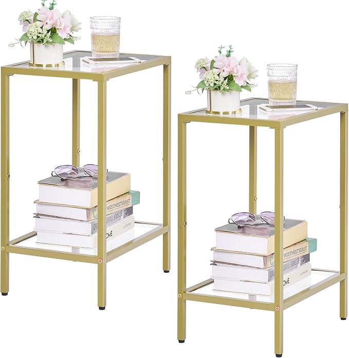 HOMSHO Side Tables Set of 2, End Tables - Image 9
