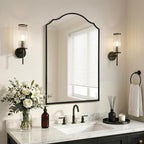 Besdomus Scalloped Black Mirror by Besdomus