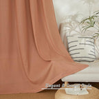 NICETOWN Terracotta Linen Curtains - Image 7