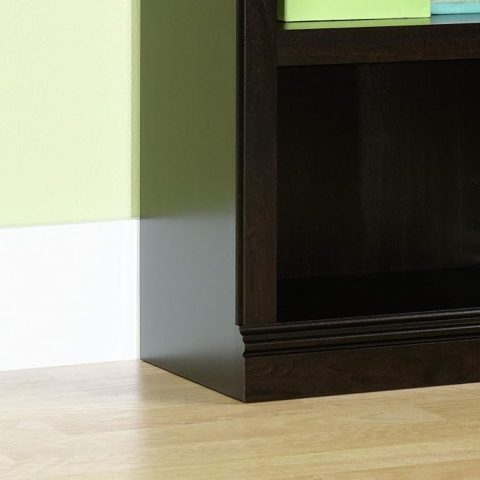 Sauder Miscellaneous Storage 3-Shelf Bookcase/ Book shelf, Jamocha Wood finish - Image 5