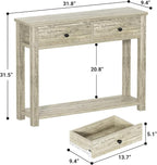 Homieasy Farmhouse Console Table - Image 3