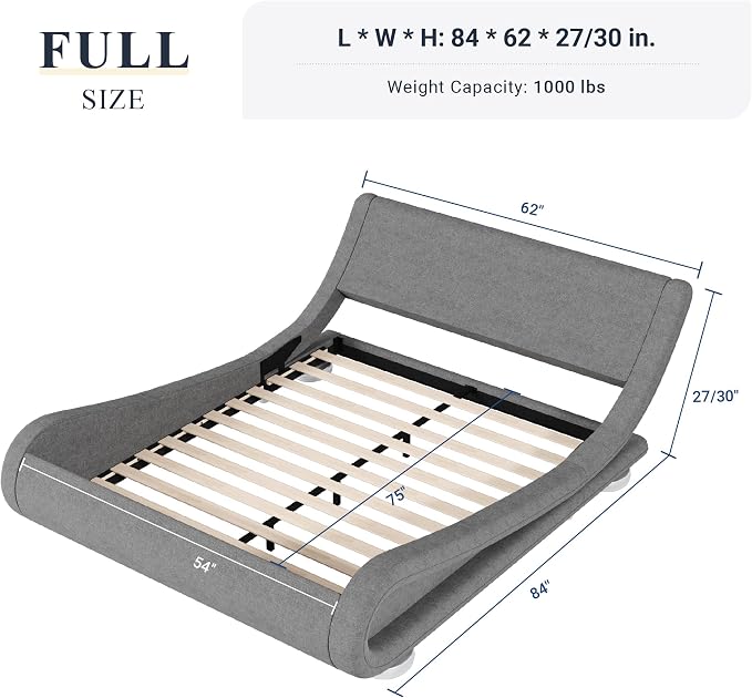 Allewie Full Size Bed Frame - Image 2