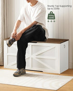 CHOEZON Storage Chest, 39.4" Toy Chest, Modern Storage Bench - Image 4