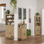 FiveWillowise Natural Storage Cabinet - Image 3