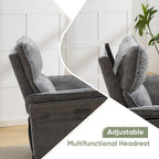 Oversized Power Recliner Chair Swivel Glider - Image 7