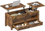 Seventable Coffee Table, 39.3" Lift Top Coffee Table by Seventable
