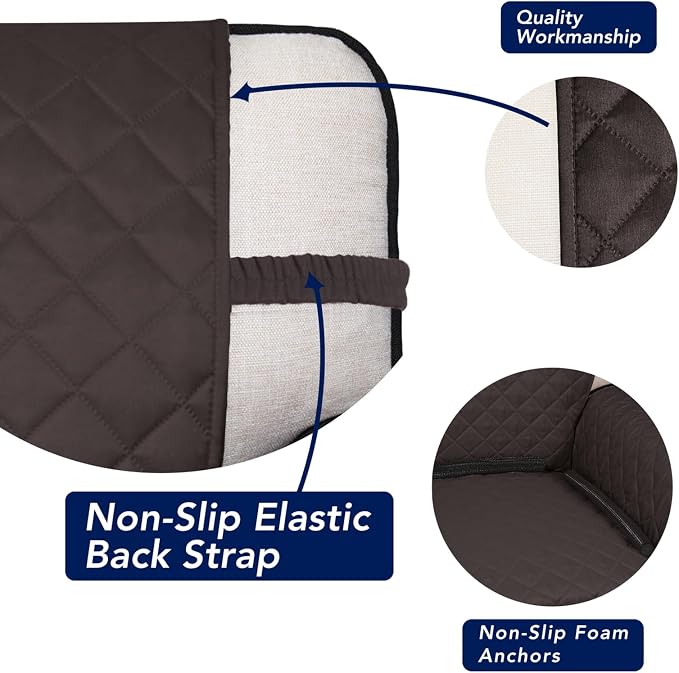 PureFit Reversible Quilted Sofa Cover Dog Couch Covers - Image 3