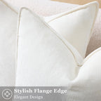 decorUhome Summer Couch Throw Pillow Covers 18x18 Set of 2, Decorative Soft - Image 2
