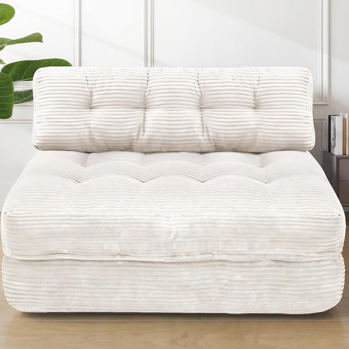 Folding Sofa Bed, Convertible Sleeper Chair - Image 3
