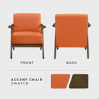 Lexicon Mid Century Modern Accent Chair - Image 4