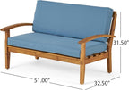 Eco-Friendly Love Seat and Coffee Table Combo, Sustainable Materials and Chic - Image 8