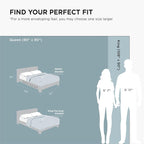 Bedsure GentleSoft Fleece Blankets Queen Size Teal - Image 3