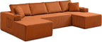 124" Oversized Sectional Couches - Image 7