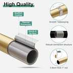 QDWIS 2 Pack Gold Curtain Rods for Windows 28 to 48 inch, Rustic Decorative - Image 5