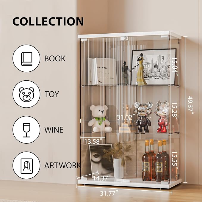 FANYUSHOW Glass Display Cabinet - Image 2